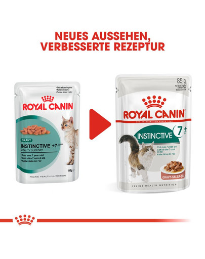 ROYAL CANIN INSTINCTIVE 7+ in salsa 12 x 85 g