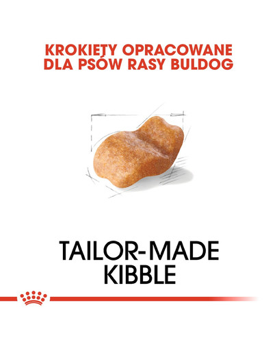 ROYAL CANIN Bulldog Adult karma sucha dla psów dorosłych rasy bulldog 3 kg
