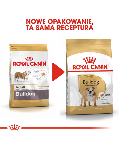 ROYAL CANIN Bulldog Adult karma sucha dla psów dorosłych rasy bulldog 3 kg