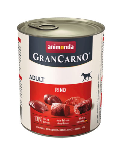 ANIMONDA Grancarno Chien Adulte boeuf 800 g