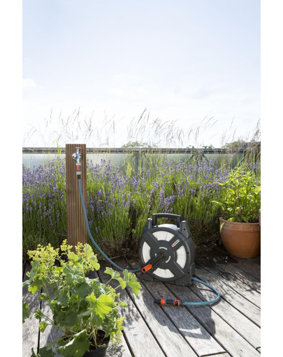 GARDENA Porte-tuyaux 10 m jardinage urbain - kit