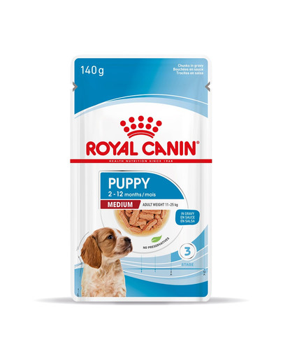 ROYAL CANIN Medium puppy 10x140 g