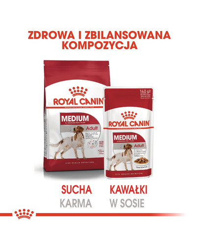 ROYAL CANIN Medium adult 10 x 140 g