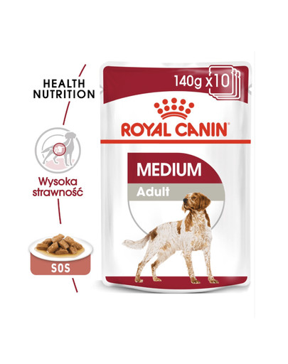 ROYAL CANIN Medium adult 10x140 g