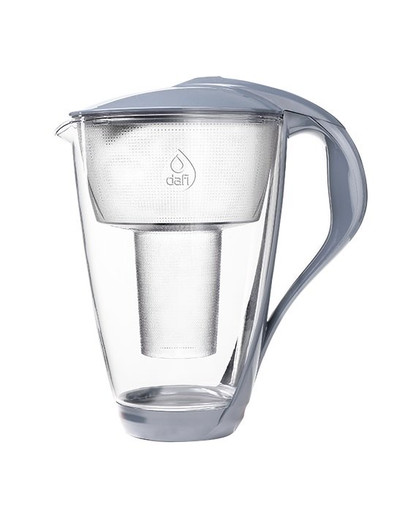 DAFI Crystal LED Senseur Carafe verre filtrante 2,0 l acier