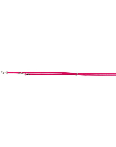 TRIXIE Premium Laisse réglable, double plis XS 2.00 m/10 mm, fushia