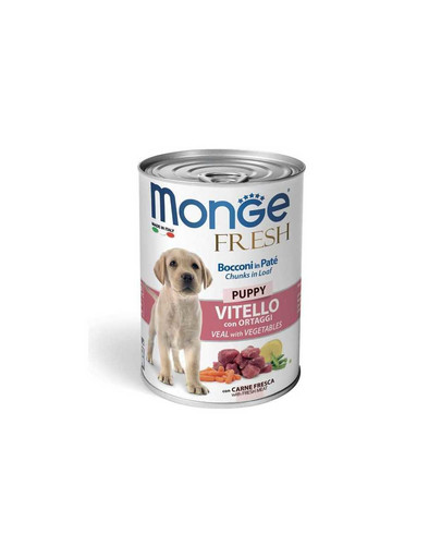 MONGE Mini Puppy aliments pour chiots agneau et riz 2,5 kg