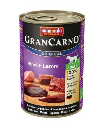 ANIMONDA Grancarno boeuf et agneau 400 g