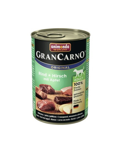 ANIMONDA Grancarno cerf et pomme 400 g
