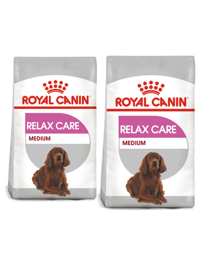 ROYAL CANIN CCN Medium Relax Care Aliment sec pour chiens adultes de taille moyenne exposés au stress 20 kg (2x10 kg)