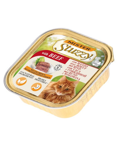 STUZZY Mister Cat con Manzo 100 g