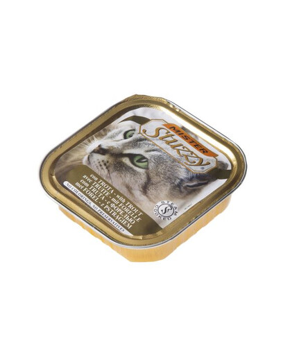 STUZZY Mister Cat z pstrągiem 100 g