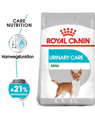 ROYAL CANIN CCN Mini Urinary Care Aliment sec pour chiens adultes de petites races, protection des voies urinaires inférieures 16 kg (2x8 kg)