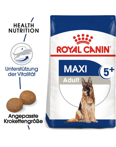 ROYAL CANIN Maxi Adult 5+ 30 kg (2 x 15 kg) nourriture sèche pour chiens âgés de 5 à 8 ans, grandes races
