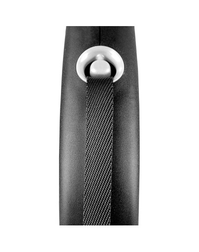 FLEXI Laisse automatique Black Design L Sangle 5m Noir