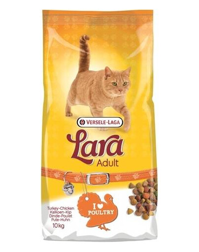 VERSELE-LAGA Lara adult turkey & chicken karma dla kotów z indykiem i kurczakiem 20 kg (2 x 10 kg)