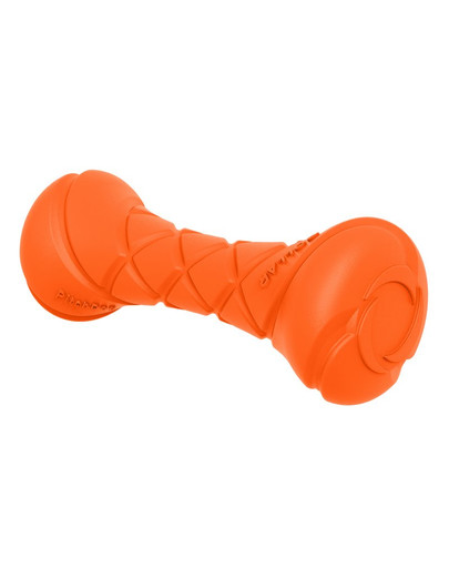 PULLER PitchDog Game Barbell Orange jouet pour chien 7x19 cm