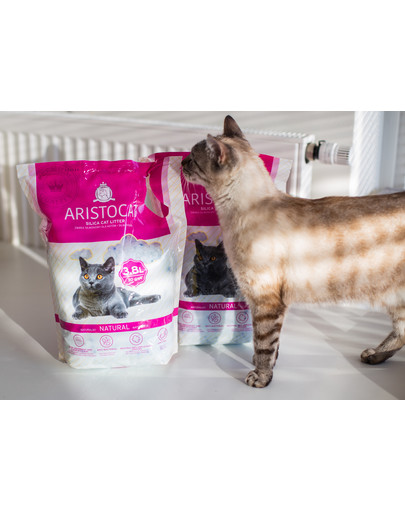 ARISTOCAT Litière en silicone pour chats 3,8 L non parfumée