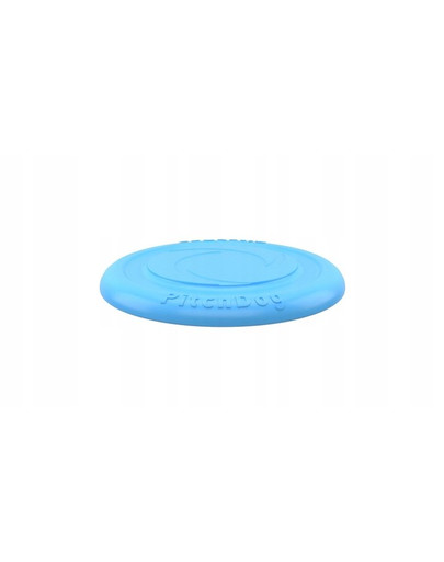 PULLER Pitch Dog Game flying disk blue frisbee 24 cm