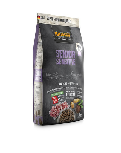 BELCANDO Senior Sensitive - Croquettes pour chiens âgés 1 kg