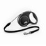 FLEXI Laisse automatique Black Design M Corde 5m Noir