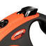 FLEXI Xtreme S Tape 5 m orange smycz automatyczna