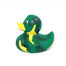 PET NOVA Dog Lifestyle Canard jouet pour chien  7cm vert