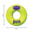 KONG AirDog Squeaker Donut medium 12 cm