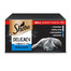 SHEBA Delicacy 80 x 85g  saumon, poisson blanc, thon et morue en gelée