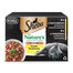 SHEBA Nature's Collection Drobiowe Smaki w sosie tacka 8x85g kurczak z papryka i indyk z marchewką