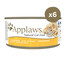 APPLAWS Cat Tin Cibo umido per gatti con petto di pollo 6 x 70 g