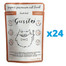 GUSSTO Cat Fresh Beef cibo umido per gatti manzo fresco 24x85 g