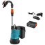 GARDENA Pompa per acqua piovana a batteria 2000/2 18V P4A con batteria ricaricabile