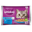 WHISKAS Delizie di pesce con salmone e tonno in gelatina 4x85g