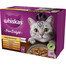 WHISKAS Pure Delight Drobiowe frykasy z kurczakiem, indykiem, drobiem, kaczką w galaretce 12x85g