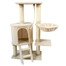 KATIDO Tiragraffi per gatti 96 cm beige