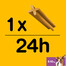 PEDIGREE Dentastix razze piccole 3pz. - 45g