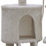 KATIDO Tiragraffi per gatti 96 cm beige