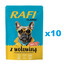 RAFI Classic karma mokra z wołowiną dla psa 10x400g
