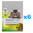 PERFECT FIT Natural Vitality 1+ sucha karma pełnoporcjowa dla dorosłych kotów z kurczakiem i indykiem 6x650 g