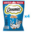 DREAMIES Mega Pack 4x180 g przysmak o smaku wybornego łososia dla kota