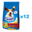 CHAPPI 12x500 g - sucha karma dla psów z wołowiną, drobiem i warzywami