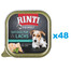 RINTI Feinest Poultry Pure&Salmon tacka drób i łosoś 48x150 g