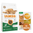 IAMS for Vitality dla dorosłych kotów z jagnięciną 3 kg + 3 x kurczak i indyk w sosie 85 g GRATIS
