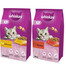 WHISKAS Adult 14kg z kurczakiem i warzywami + WHISKAS Adult 14kg z wołowiną i warzywami