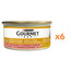 GOURMET Gold Saumon & poulet, pâtée pour chat 6×85 g