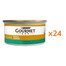 GOURMET Gold pâté au lapin pour chat 24x85 g