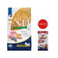 FARMINA N&D Ancestral Grain Lamb & Blueberry Adult Mini dog 2.5 kg karma dla psów małych ras + FARMINA N&D Quinoa Dental Treat Fresh breath Mini 60 g (7 szt) GRATIS!