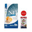 FARMINA N&D Ocean Dog Adult Mini herring and orange 2,5 kg dla psa małej rasy + FARMINA N&D Quinoa Dental Treat Digestion Mini 60 g