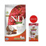 FARMINA N&D Quinoa Dog Skin&Coat Adult Mini herring, coconut 2.5 kg śledź i kokos + FARMINA N&D Quinoa Dental Treat Skin Coat Herring Mini 60 g (7 szt) GRATIS!